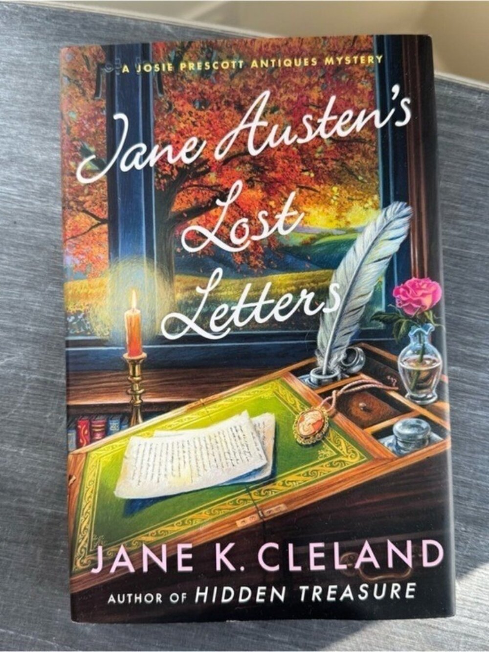 Jane Austen's Lost Letters Jane K. Cleland Hardcover Fall Colors Edition